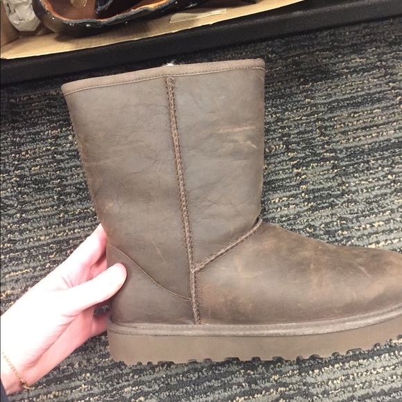 Ugg Classic leather brownstone - Picture 2 of 7